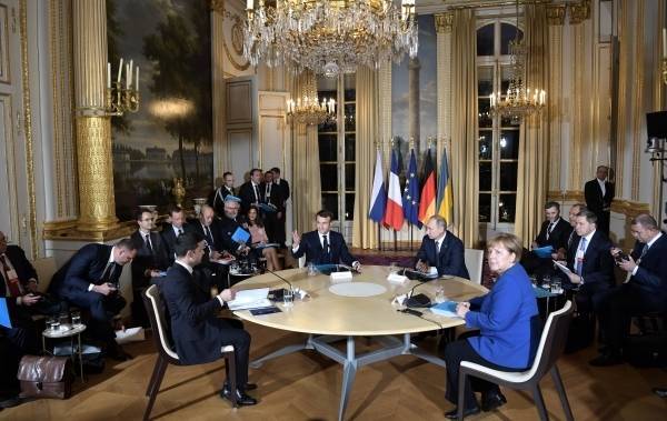 Встреча лидеров «нормандской четвёрки» в Париже завершилась