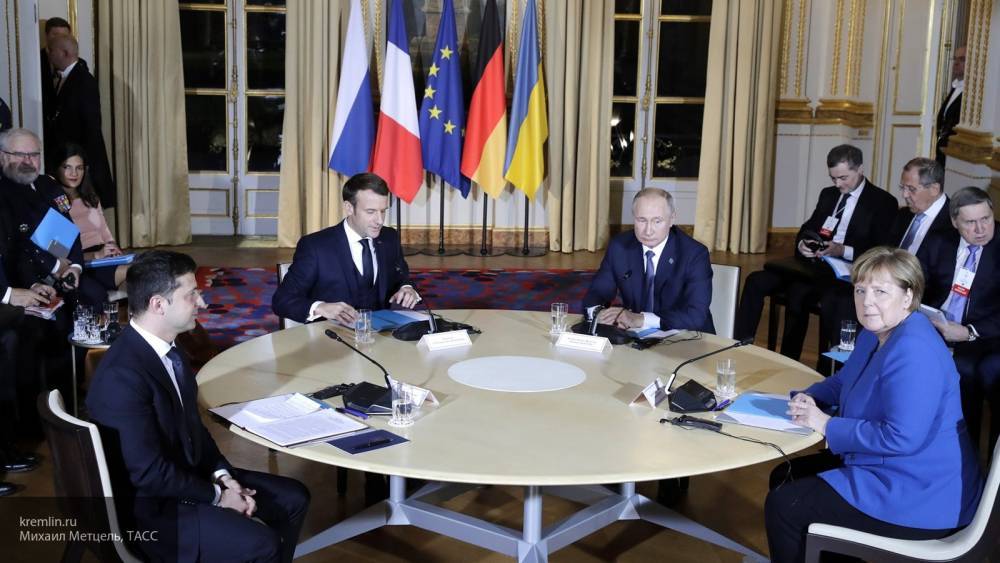 Участники «нормандской четверки» отправились на ужин после переговоров Путина и Зеленского