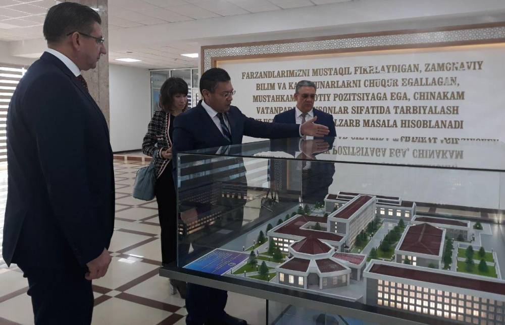 Делегация «Газпрома» посетила «Губкинский» университет в Ташкенте | Вести.UZ