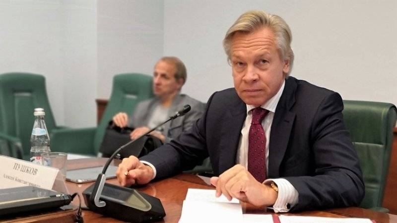 Пушков предложил отправить на Евровидение от Украины депутатов Рады