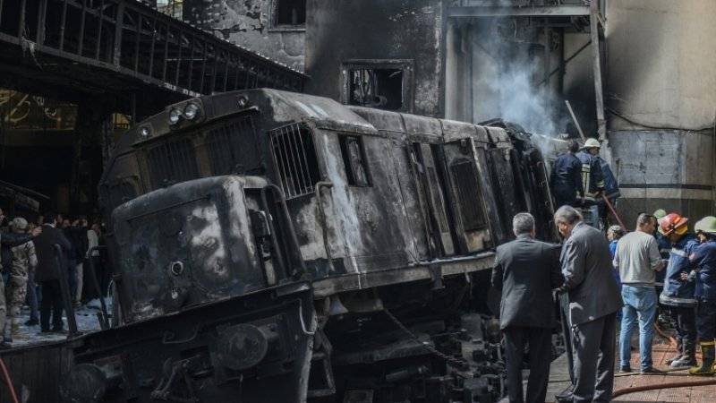 Генпрокурор Египта назвал причину пожара в поезде в Каире