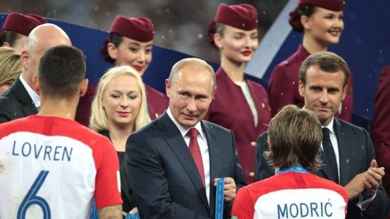 Путин: Высокий уровень безопасности стал визитной карточкой ЧМ-2018
