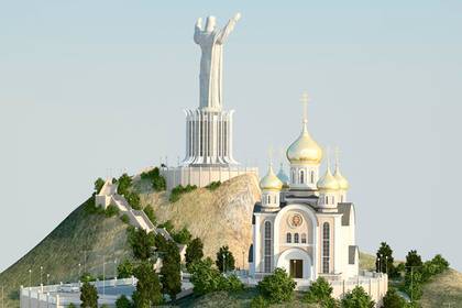 В России открестились от 68-метровой статуи Христа