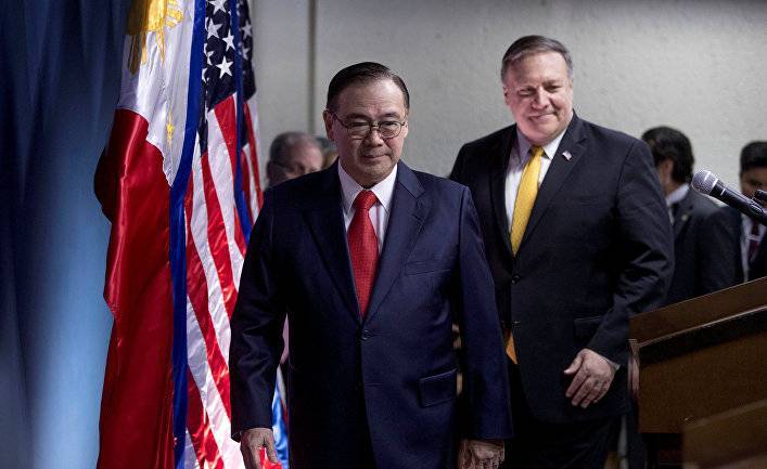 The Washington Post (США): Помпео обещает вмешаться в случае китайского нападения на Филиппины
