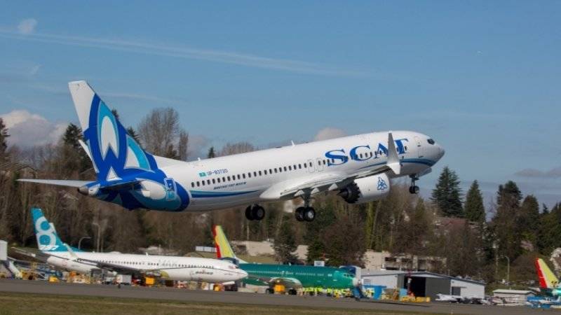 США приостановили полеты Boeing 737 MAX
