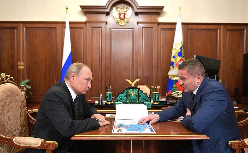 Встреча с главой Волгоградской области Андреем Бочаровым