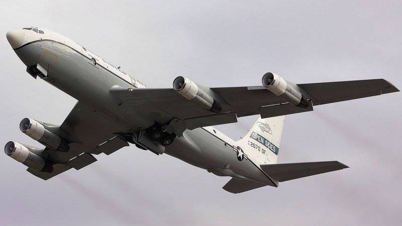 Самолет ВВС США провел разведку над Чукоткой согласно Договору по открытому небу