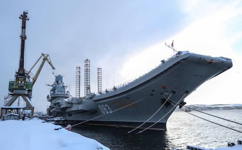 Назначен новый командир крейсера «Адмирал Кузнецов»