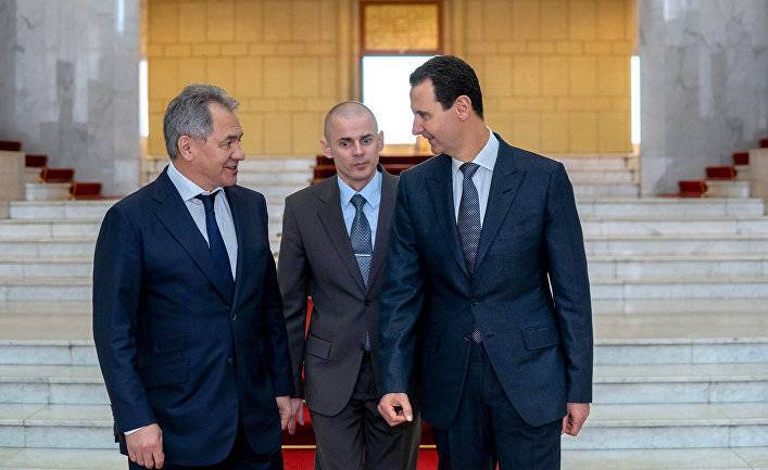Daily Star: Шойгу во время визита в Сирию встретился с Асадом