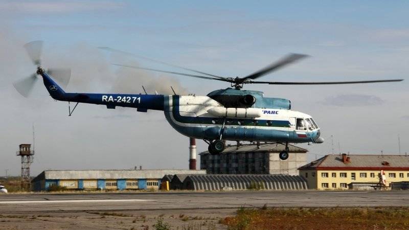 Вертолет Ми-8 потерял хвост при жесткой посадке на Ямале