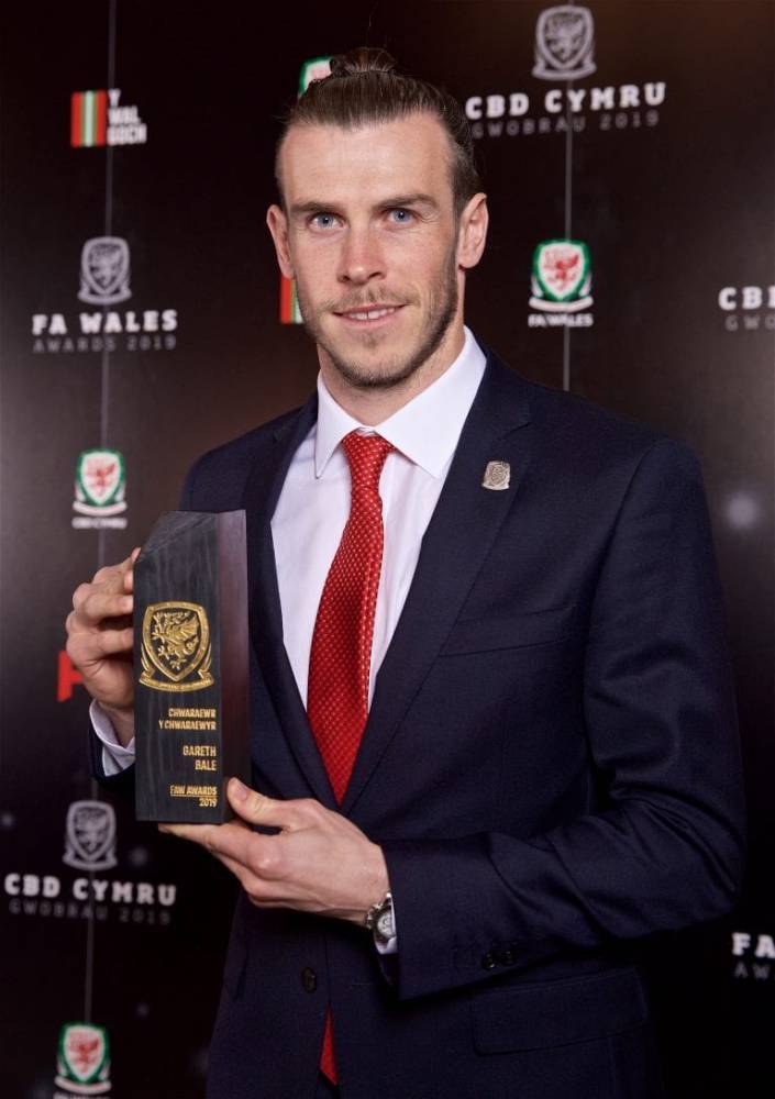 Бэйл получил приз как лучший игрок Уэльса в 2018 году