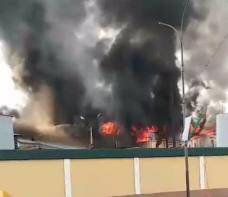 21 марта в Коканде сгорел цех | Вести.UZ