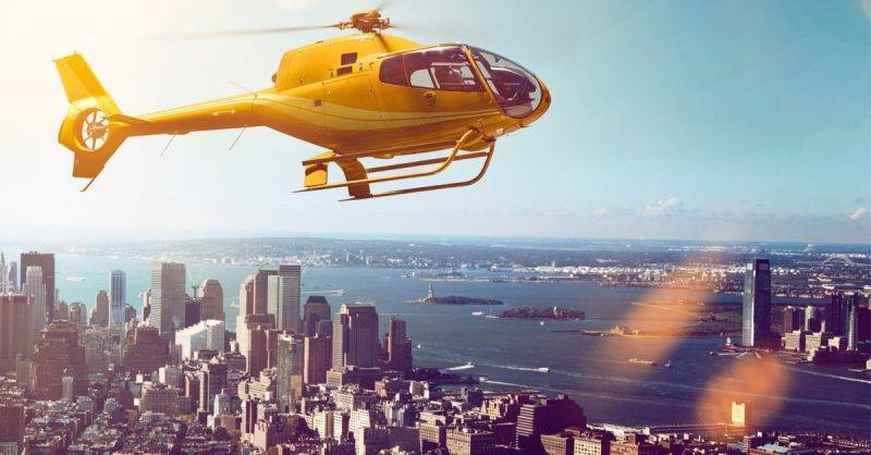 Вертолетное такси компании Blade за 5 минут доставляет пассажиров из Манхэттена в аэропорт JFK