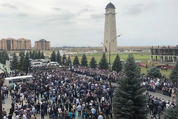 В Кремле следят за ситуацией с митингами в Ингушетии