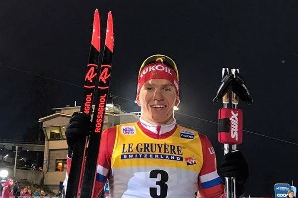 Лыжник Александр Большунов завоевал серебряную медаль на чемпионате мира