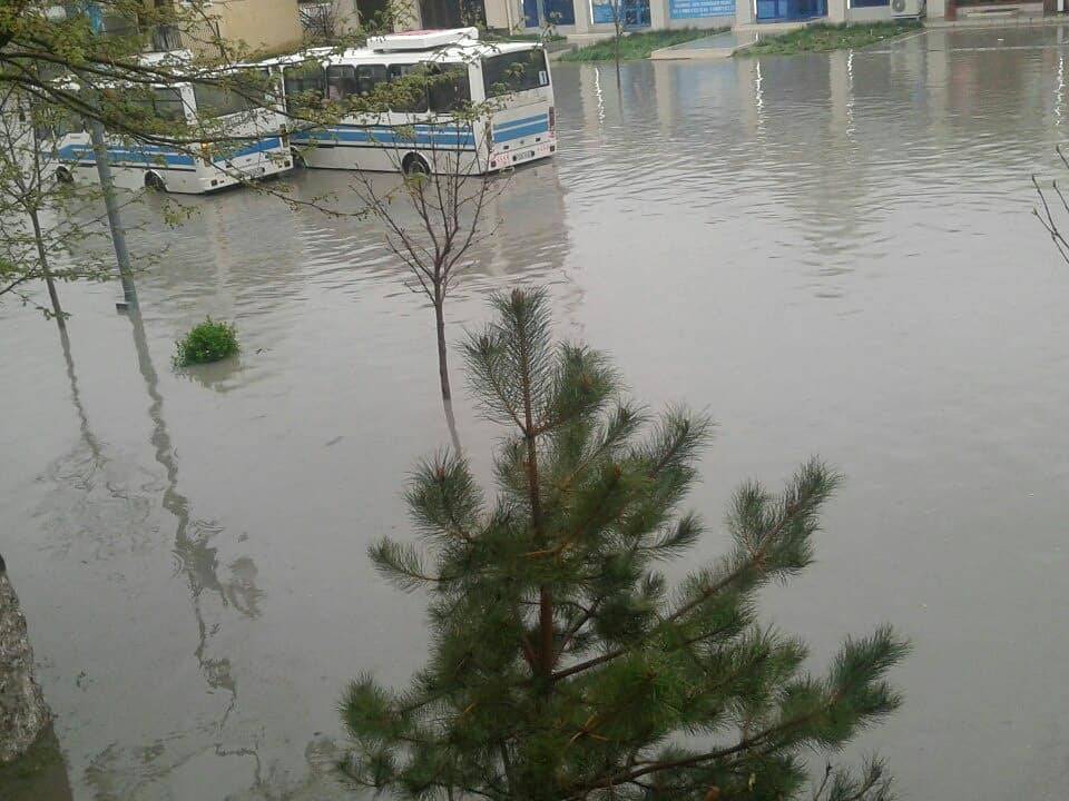 Самарканд затопило ливнем | Вести.UZ