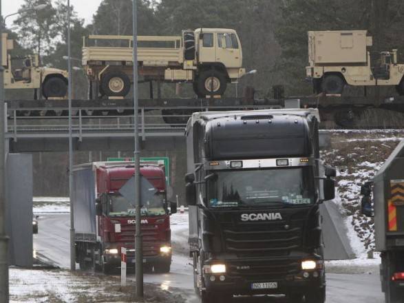 НАТО строит в Польше склады для своей боевой техники за четверть миллиарда долларов
