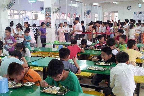 В Китае началась тотальная проверка школьных столовых
