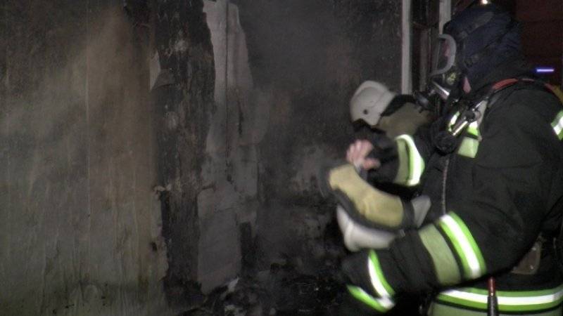 Два человека погибли при пожаре под Красноярском