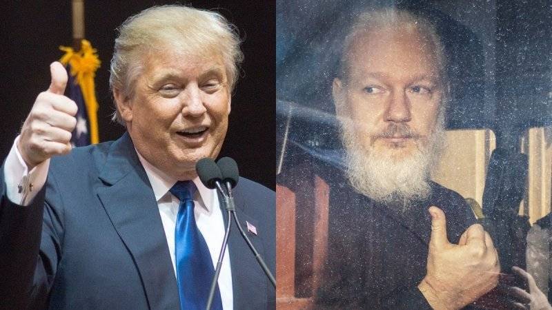 Белый дом заявил, что Трамп шутил о любви к Wikileaks