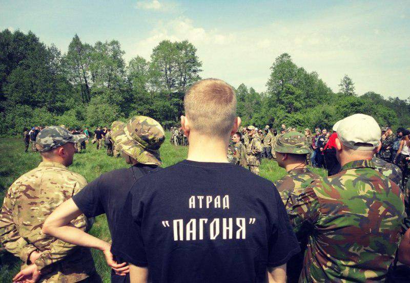 На Украине в День Победы будут тренировать белорусских боевиков-националистов