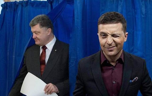 На Украине начались дебаты Зеленского с Порошенко