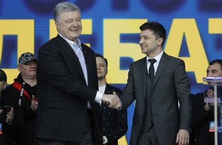 Политический баттл года: как прошли дебаты Порошенко и Зеленского
