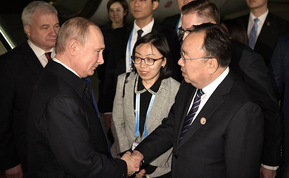 Владимир Путин прибыл в&nbsp;Китай