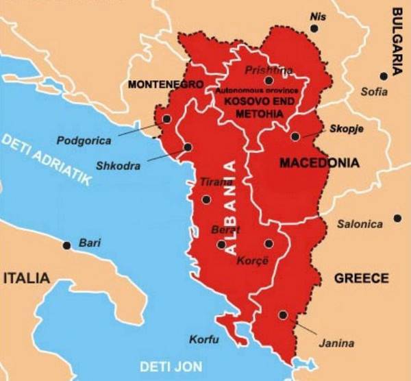 Сербия рассказала об антироссийской подоплёке проекта «Великая Албания» | Политнавигатор