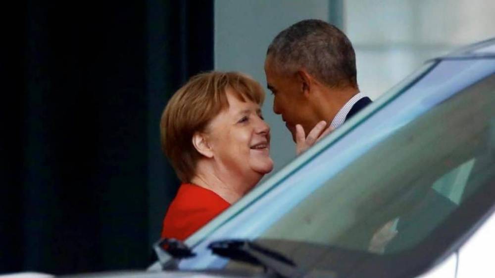 Обама в Берлине: как прошла встреча бывшего президента США и канцлера Германии