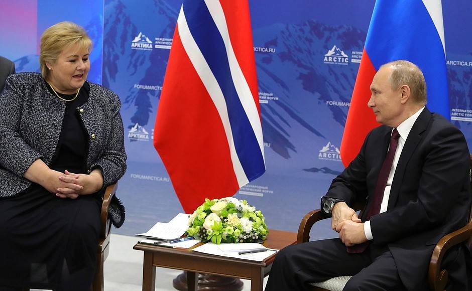 Встреча с Премьер-министром Норвегии Эрной Сульберг