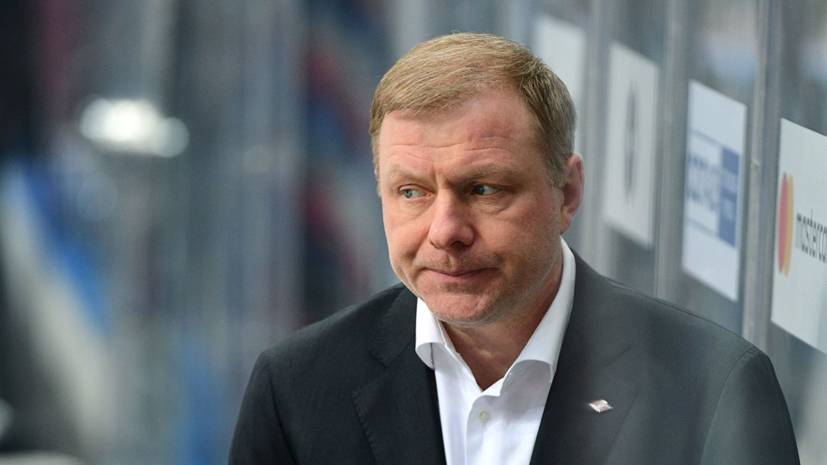 Тренер сборной России по хоккею Жамнов пропустит матч с Норвегией из-за болезни