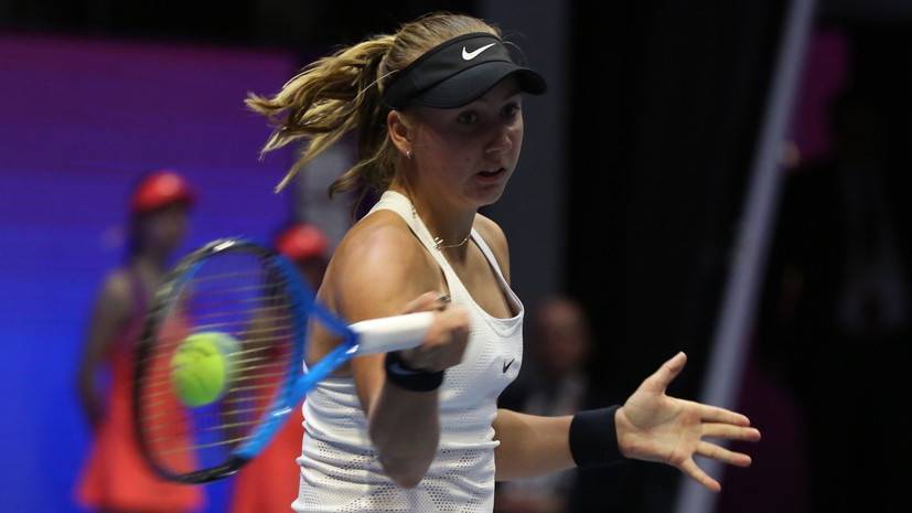 Кудерметова, Александрова и Потапова проиграли в квалификации турнира WTA в Риме