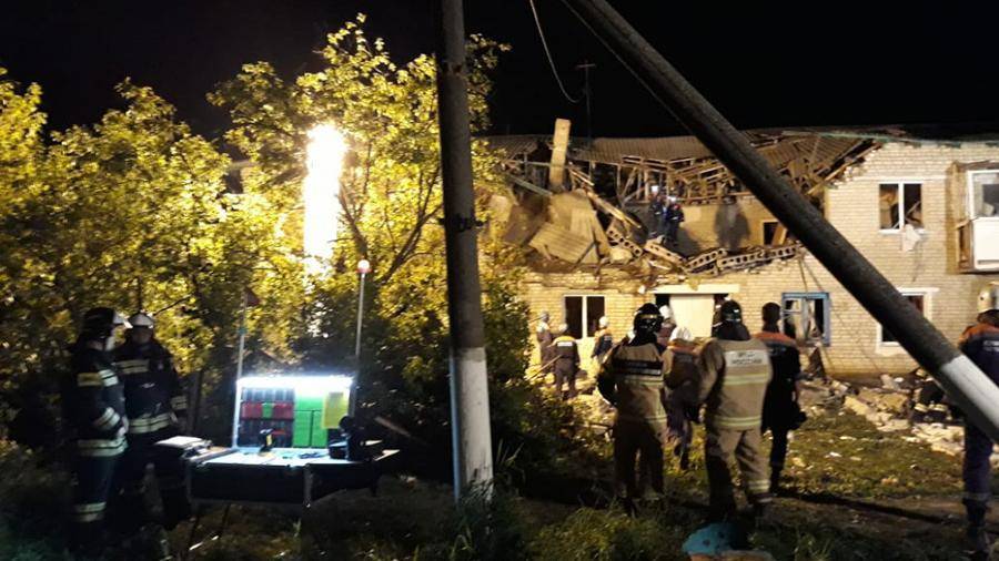 Один человек обнаружен под завалами на месте взрыва газа в Ростовской области