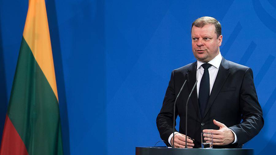 Премьер-министр Литвы пообещал уйти в отставку из-за выборов президента