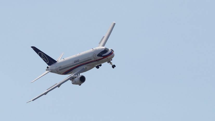 SSJ-100 не вылетел из Краснодара по техническим причинам
