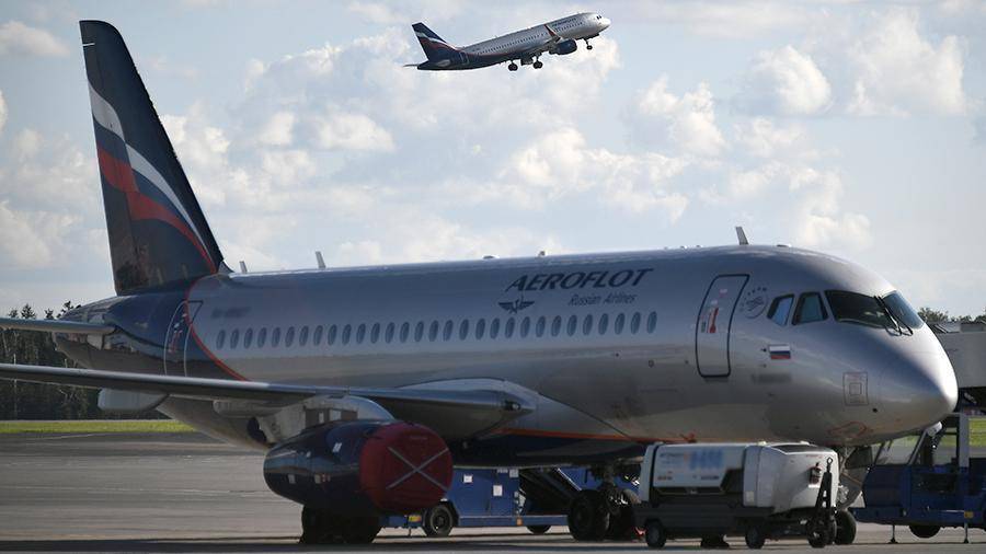 Летевший в Самару SSJ-100 вернулся в Москву из-за сработавшего датчика