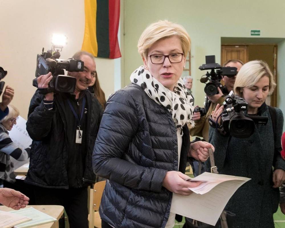 Во второй тур президентских выборов в Литве вышли экс-министр финансов и экономист