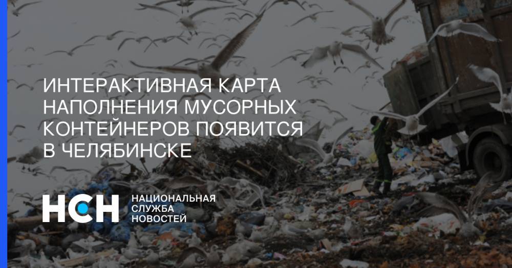 Интерактивная карта наполнения мусорных контейнеров появится в Челябинске