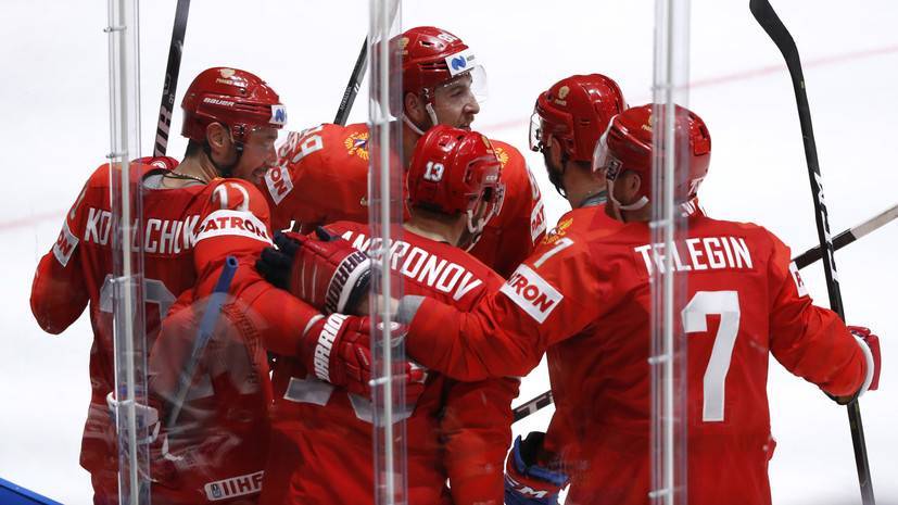 Сергачёв: сборная России по хоккею пока показывает 70% своих возможностей