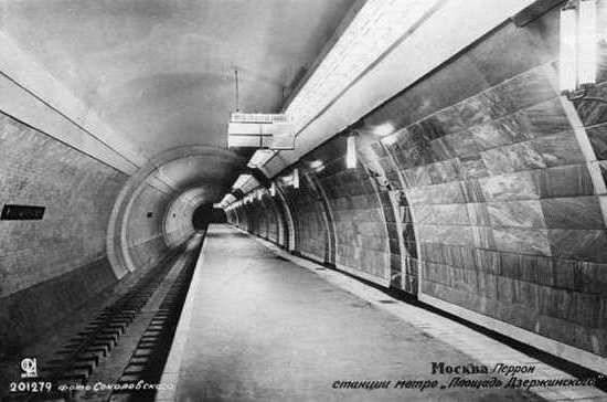 Московское метро в 1935-м выглядело совсем по-другому