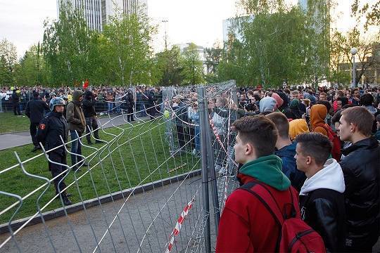 В акции протеста против строительства храма в Екатеринбурге пострадало три человека