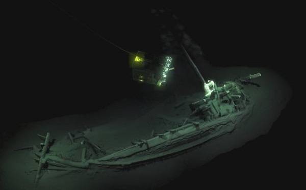 В Черном море случайно нашли 40 затонувших кораблей