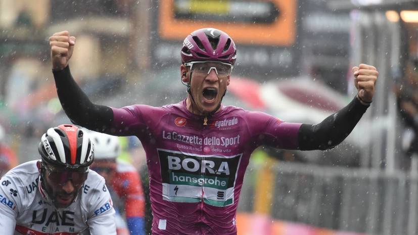 Немецкий велогонщик Аккерман победил на пятом этапе «Джиро д’Италия»