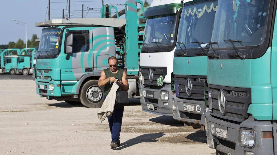 Росавтодор обновит площадки для отдыха водителей грузовиков