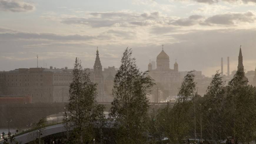 В Москве выпало около трети месячной нормы осадков