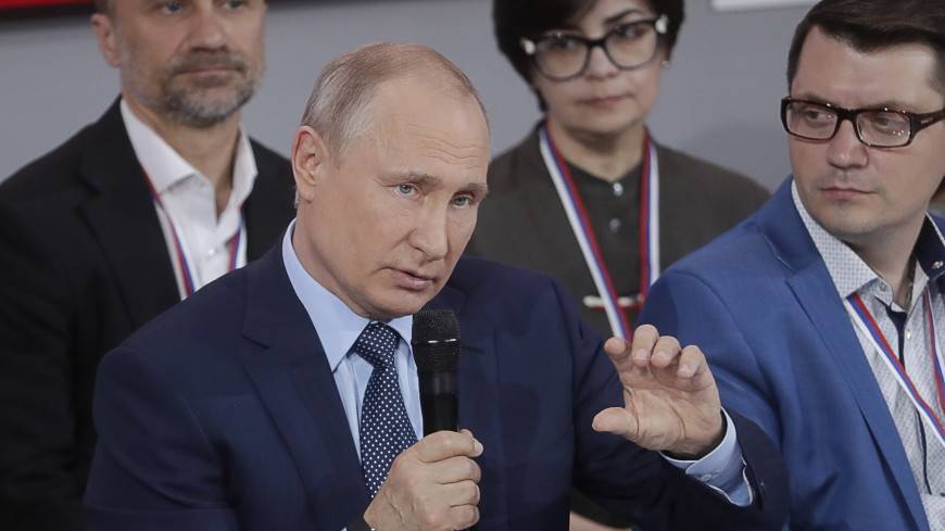 Путин: При реализации нацпроектов нужны результаты вложений