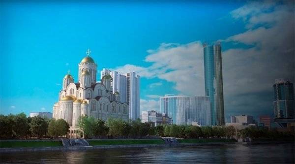 Работы по строительству храма в Екатеринбурге приостановлены на время опроса