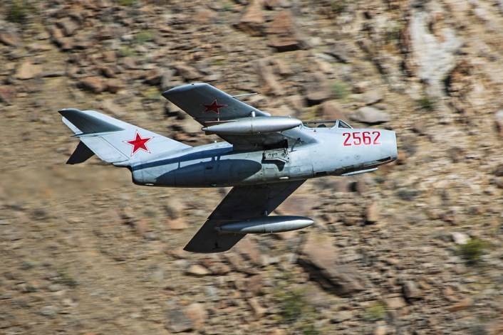 В США засняли МиГ-15УТИ