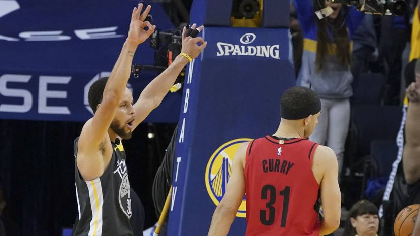 «Голден Стэйт» обыграл «Портленд» во втором матче финала Западной конференции НБА